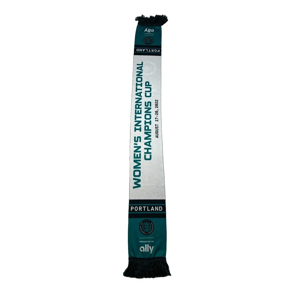 NWT Portland Thorns Scarf 2022 Women International Champions Cup Soccer Ruffneck